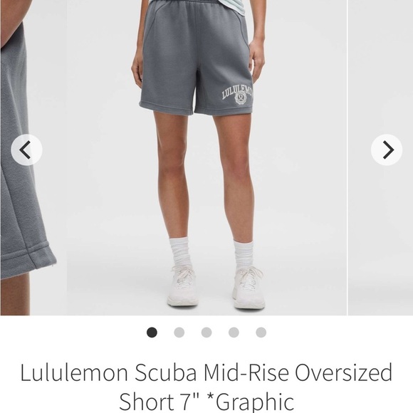 Lululemon Athletica Gray Athletic Shorts for Performance Size S - Picture 3 of 3